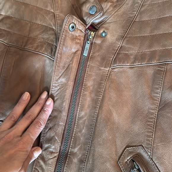 Cole Haan Leather Women’s Jacket - Picture 8 of 8